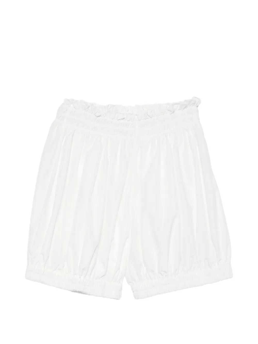 Norma Kamali Peasant Puff shorts - Bianco