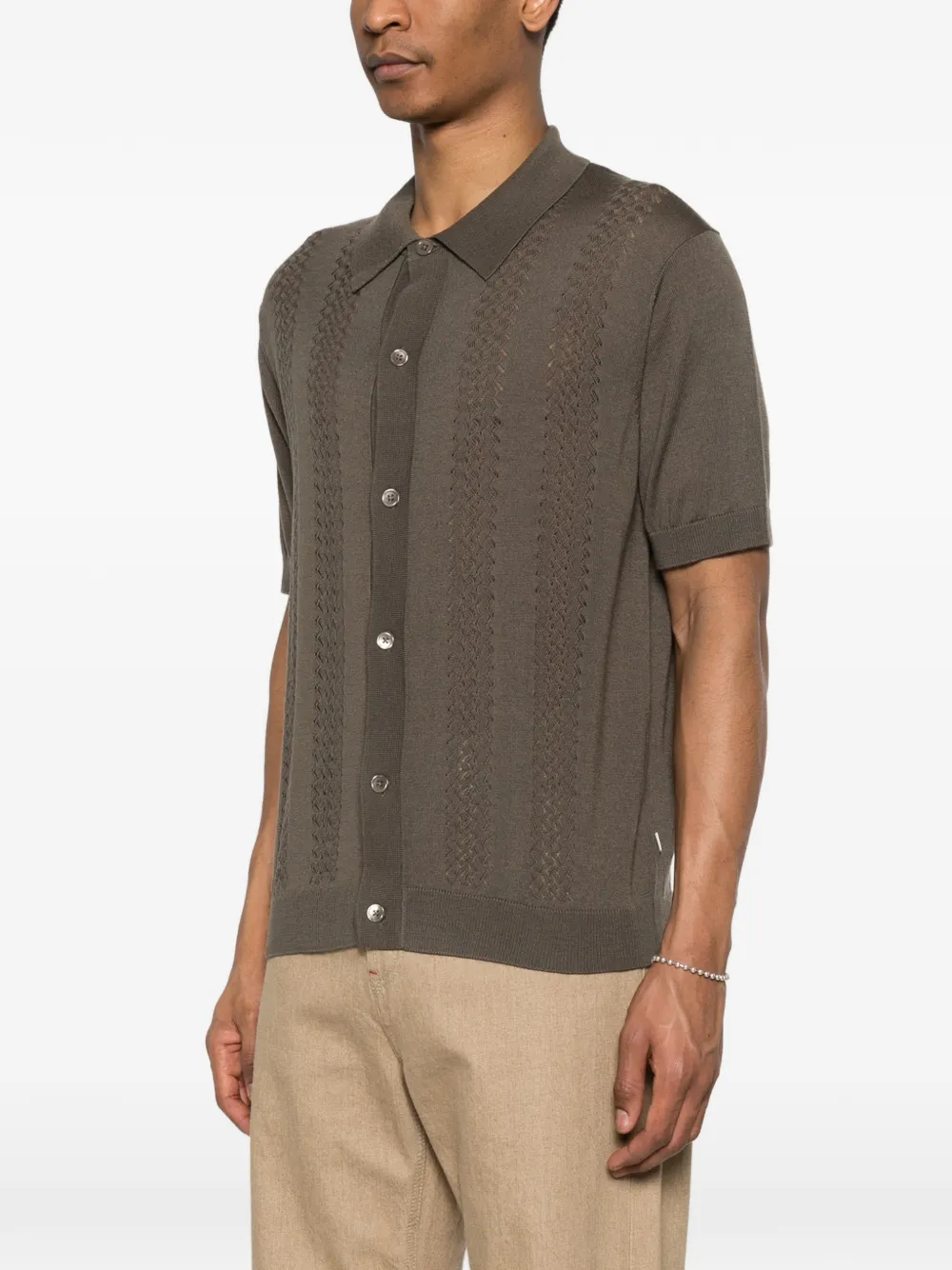 Thor Openwork Knit Cardigan