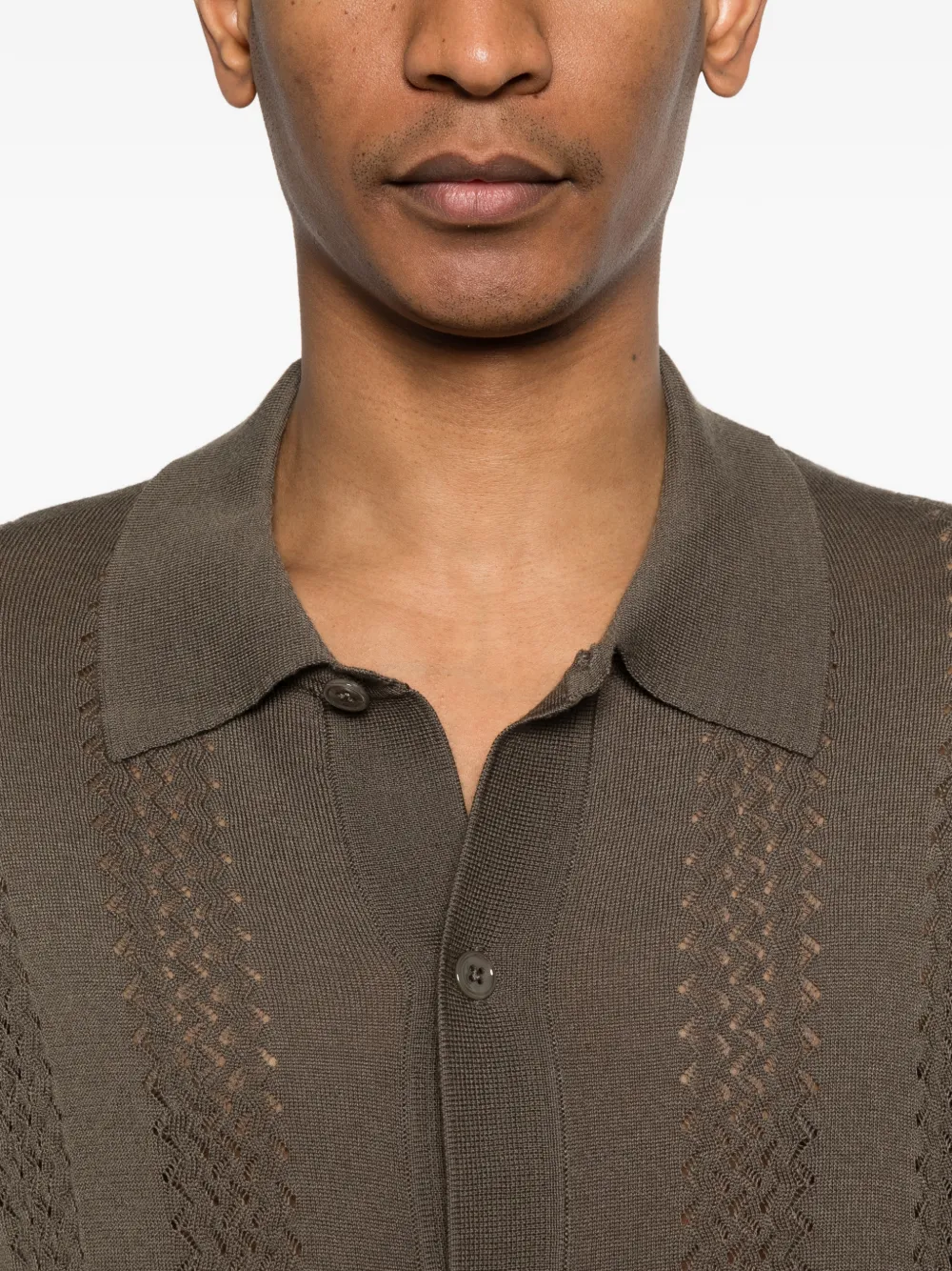 Thor Openwork Knit Cardigan