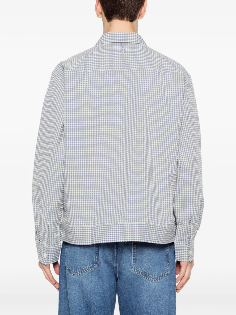 NN07 Reed blouse Blauw