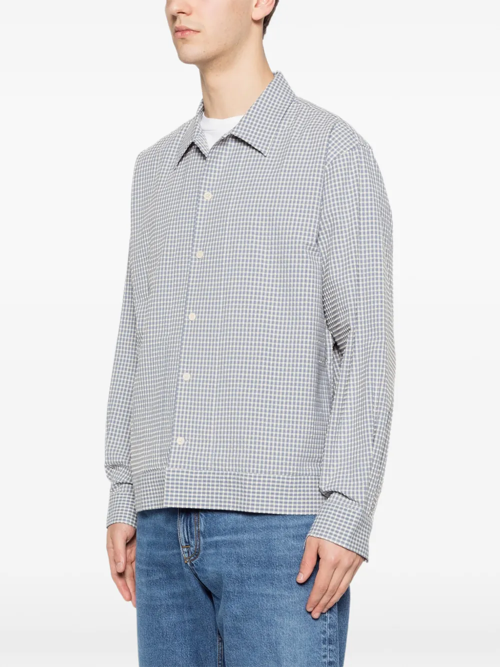 NN07 Reed blouse Blauw