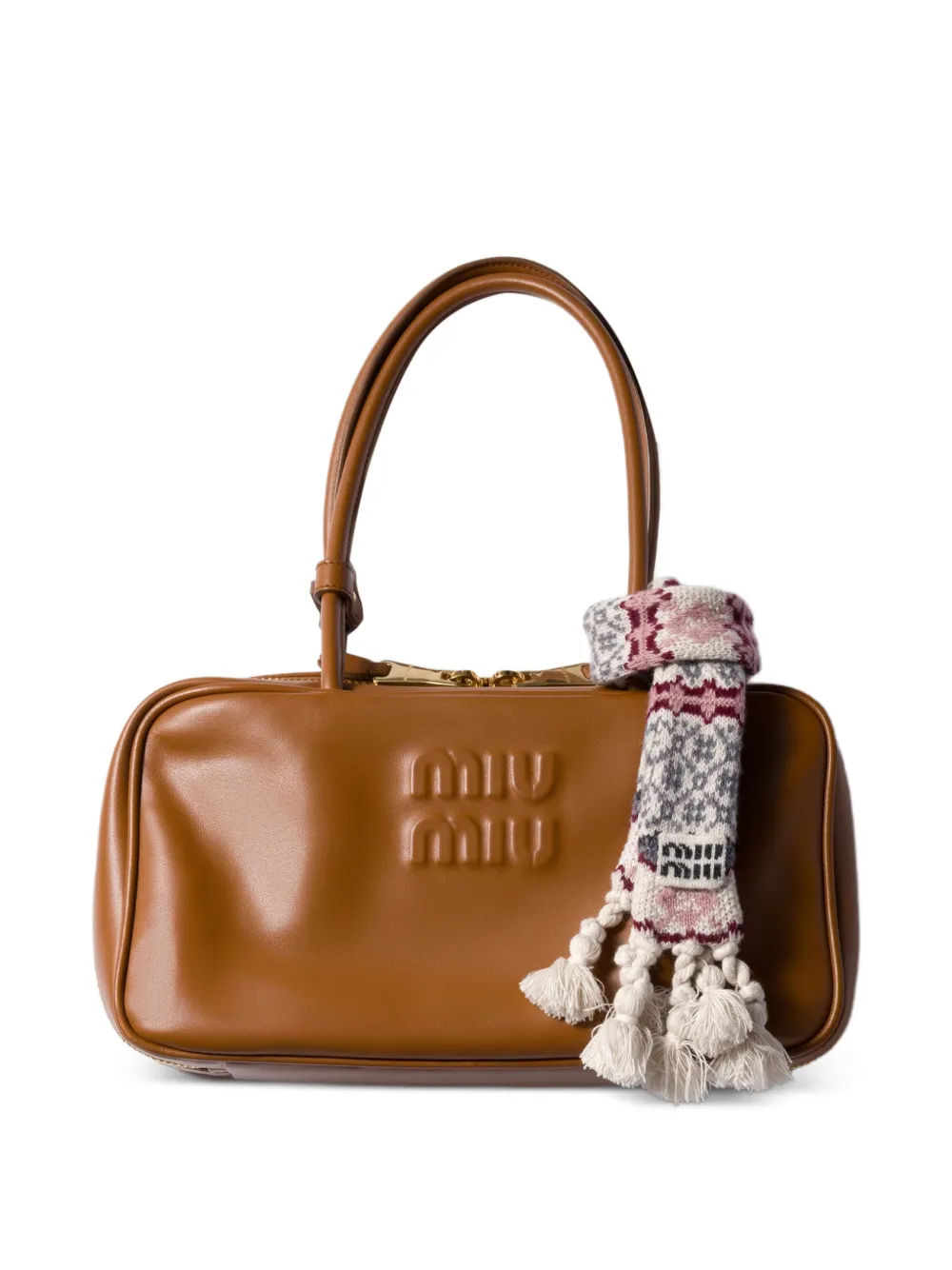 Miu Gehaakte truc Beige