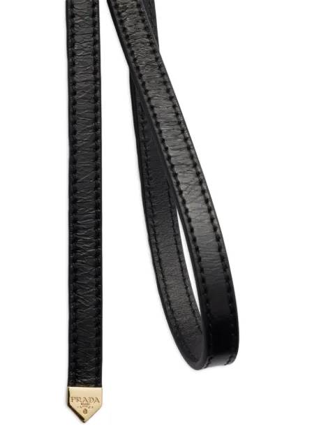 Prada leather belt
