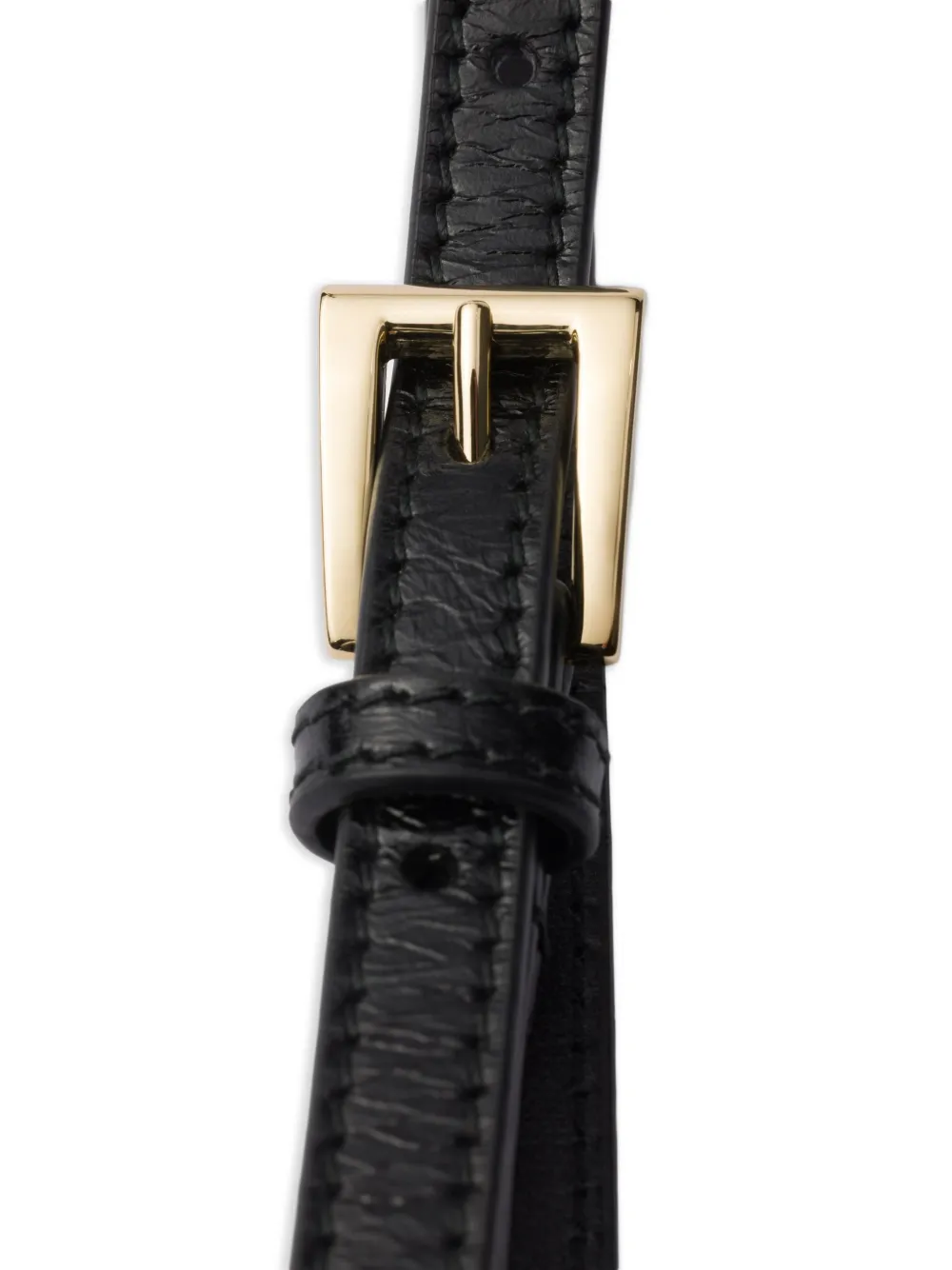  Prada Leather Belt - Black 
