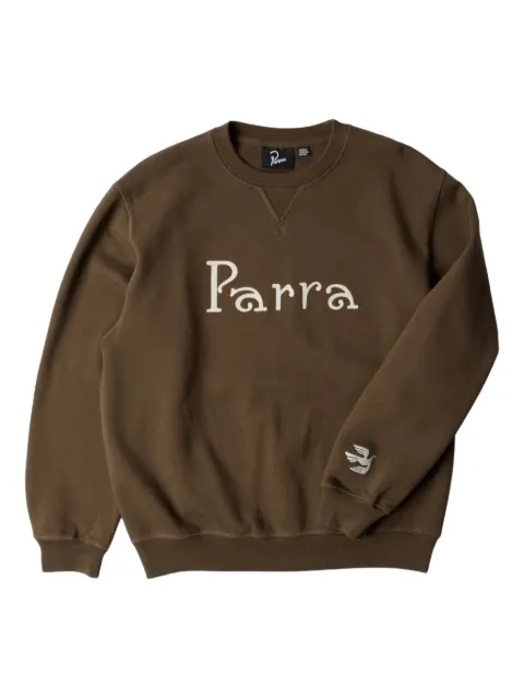 BY PARRA logo-print crew-neck sweatshirt