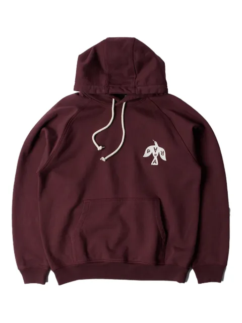 BY PARRA Crow logo hoodie