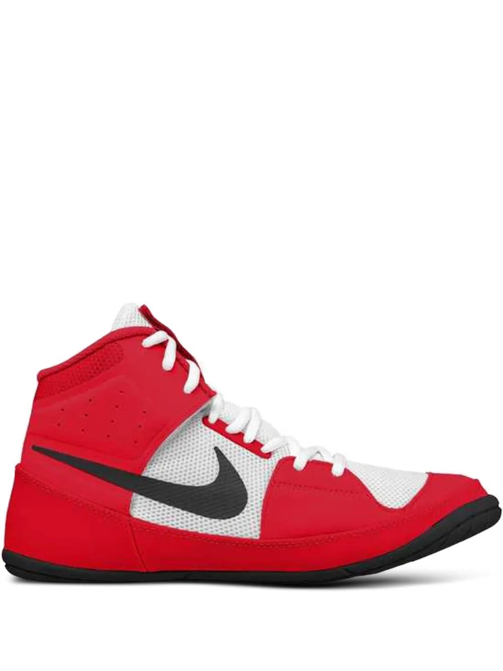 Nike Fury hi-tops trainers | Red | Image 1