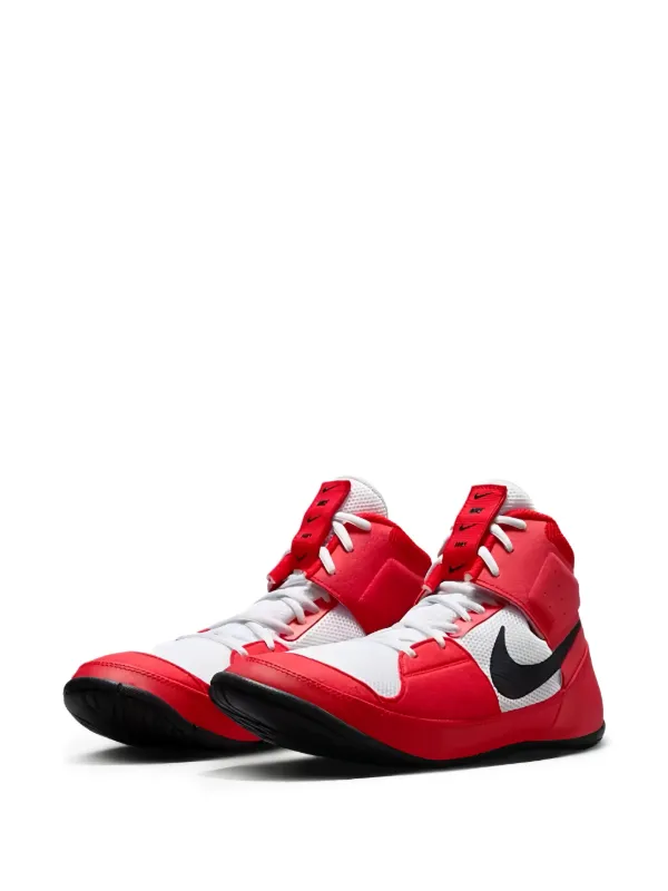 Nike Fury ハイカット スニーカー | レッド | FARFETCH JP