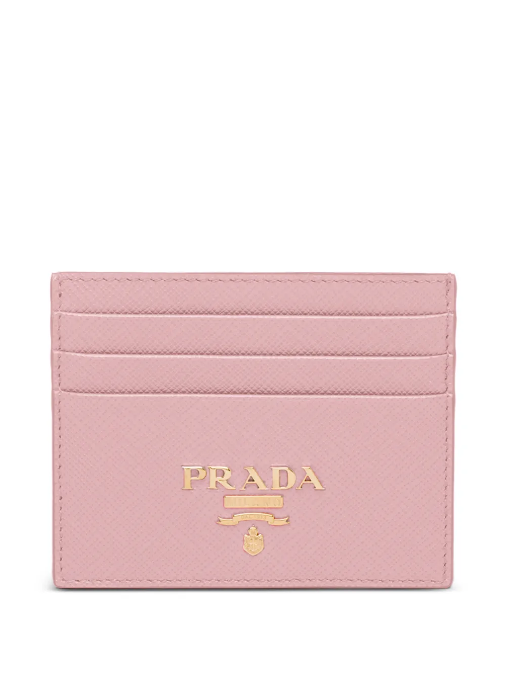 Prada Portacarte con logo - Rosa