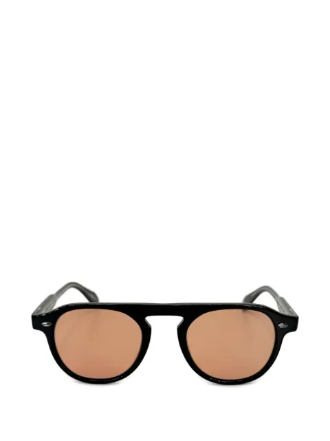 Garrett Leight Harding round-frame sunglasses
