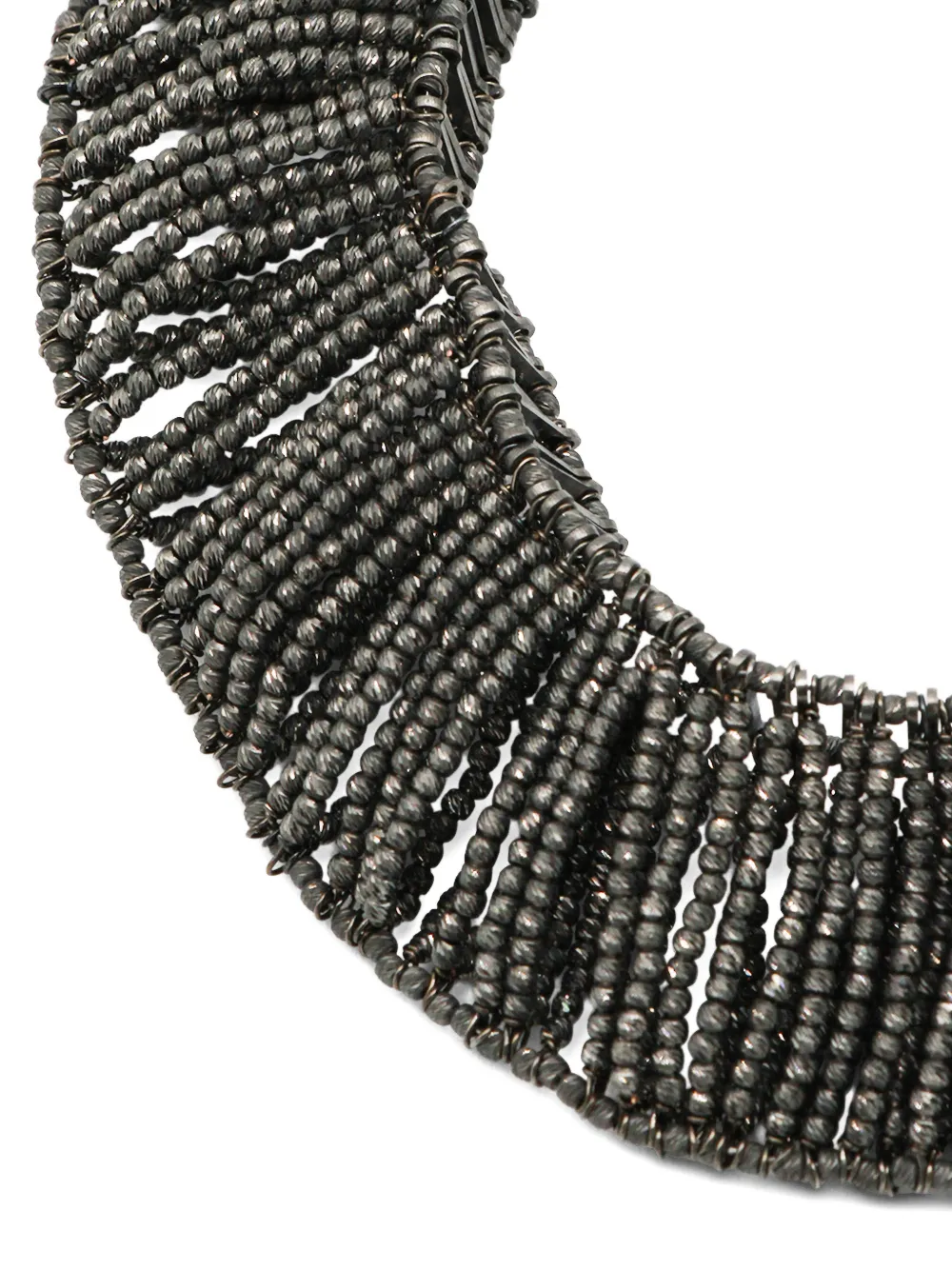 Brunello Cucinelli adjustable necklace - Zilver