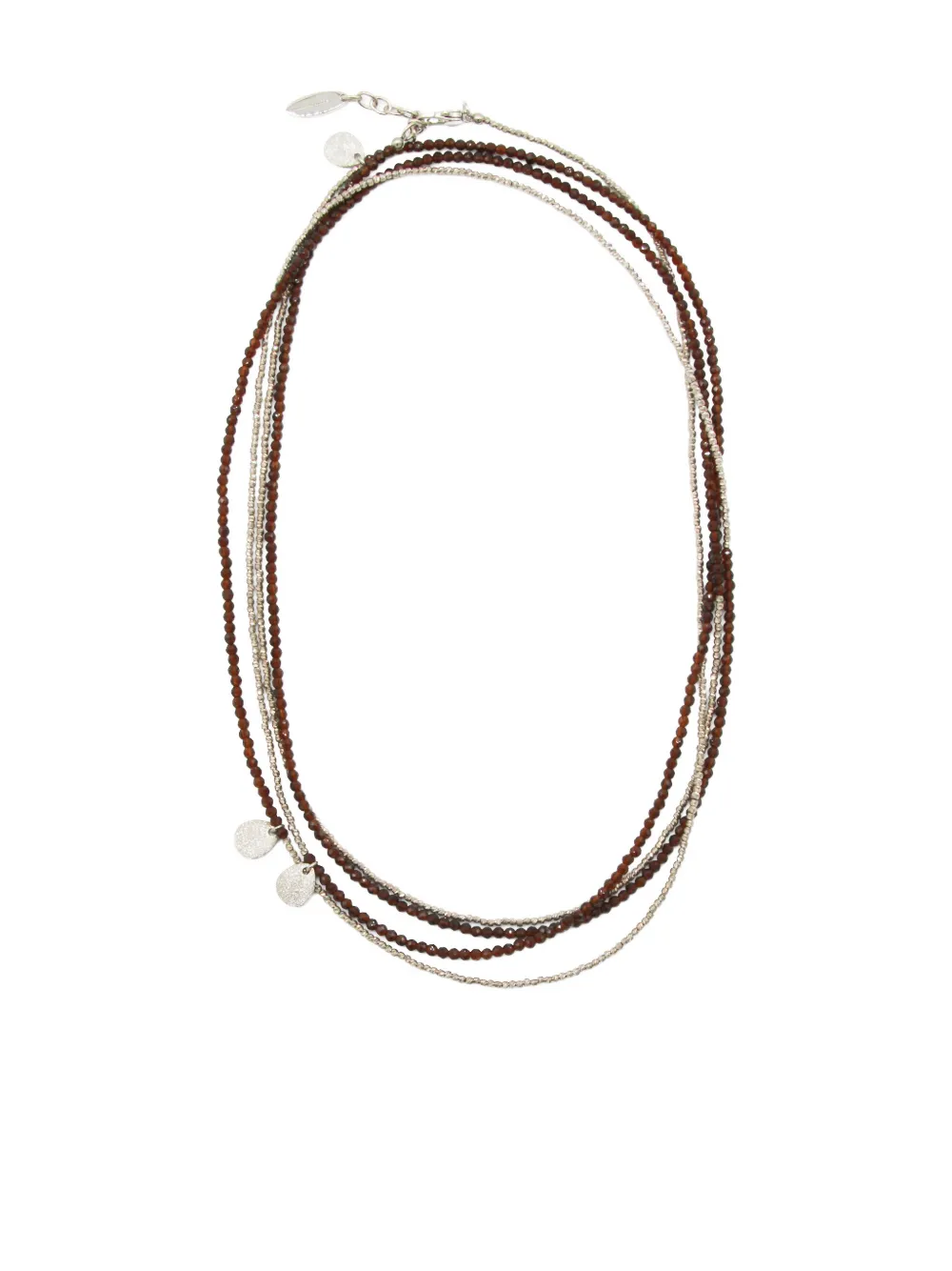 Brunello Cucinelli beaded bracelet - Argento