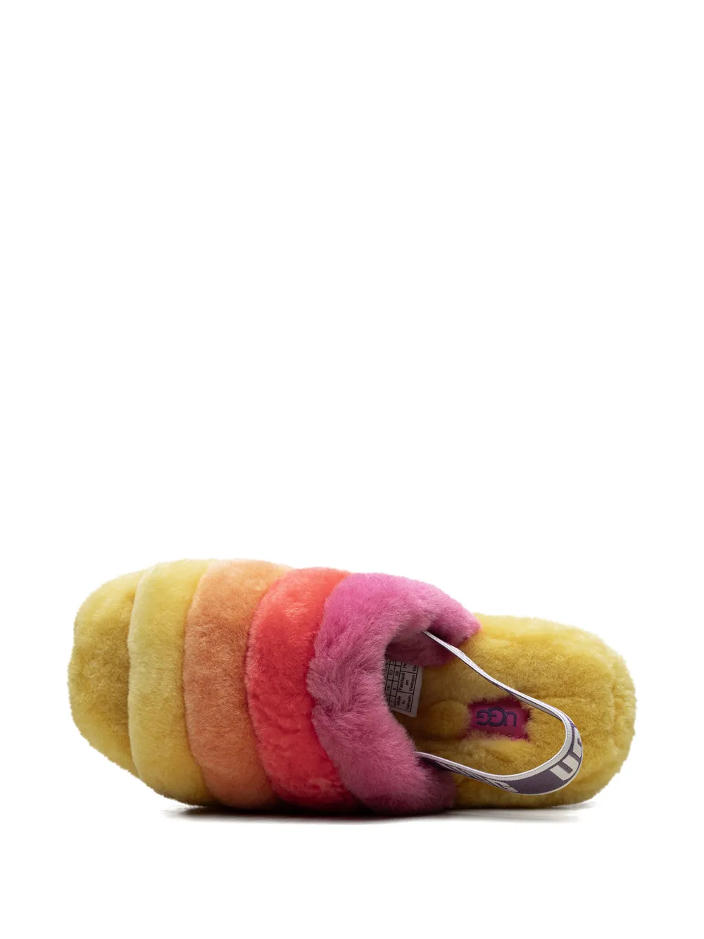 UGG Regenboog schoenen met bandje Geel