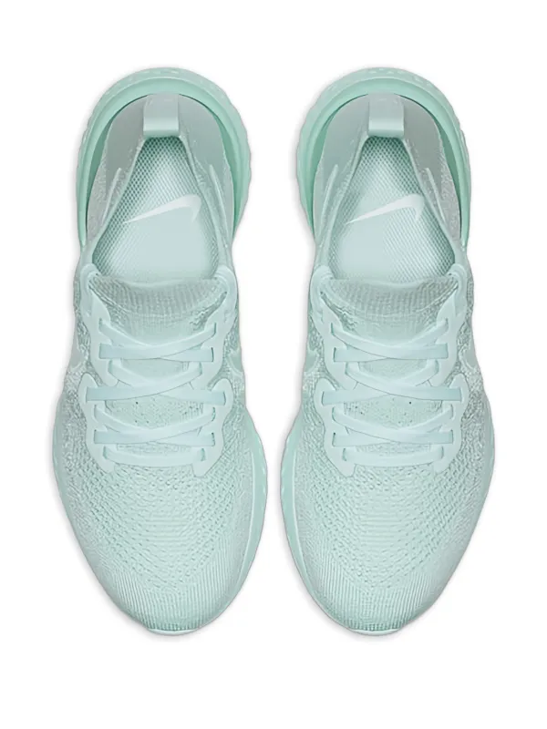 nike epic react white green