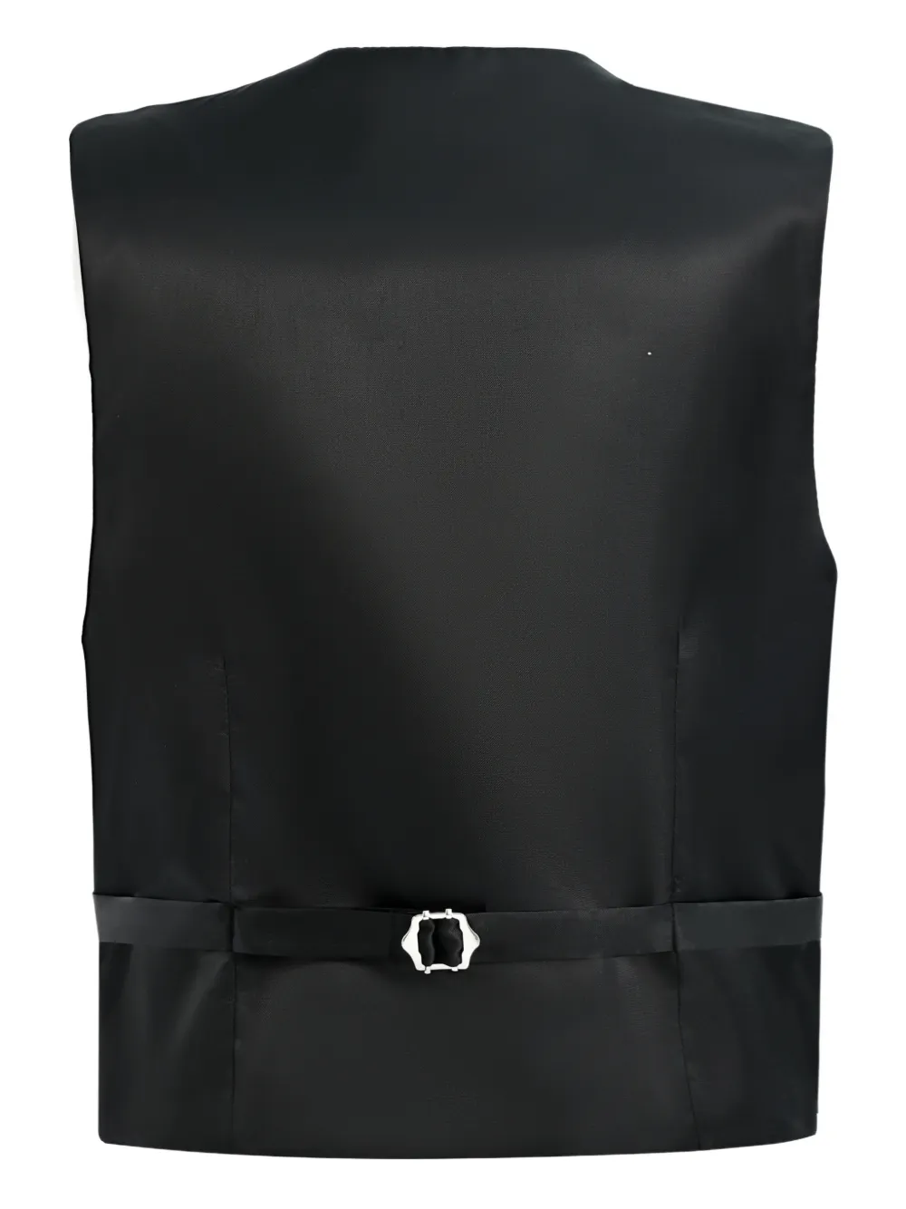  Moustache Bow Tie Gilet Set (set Of Two) - Black 