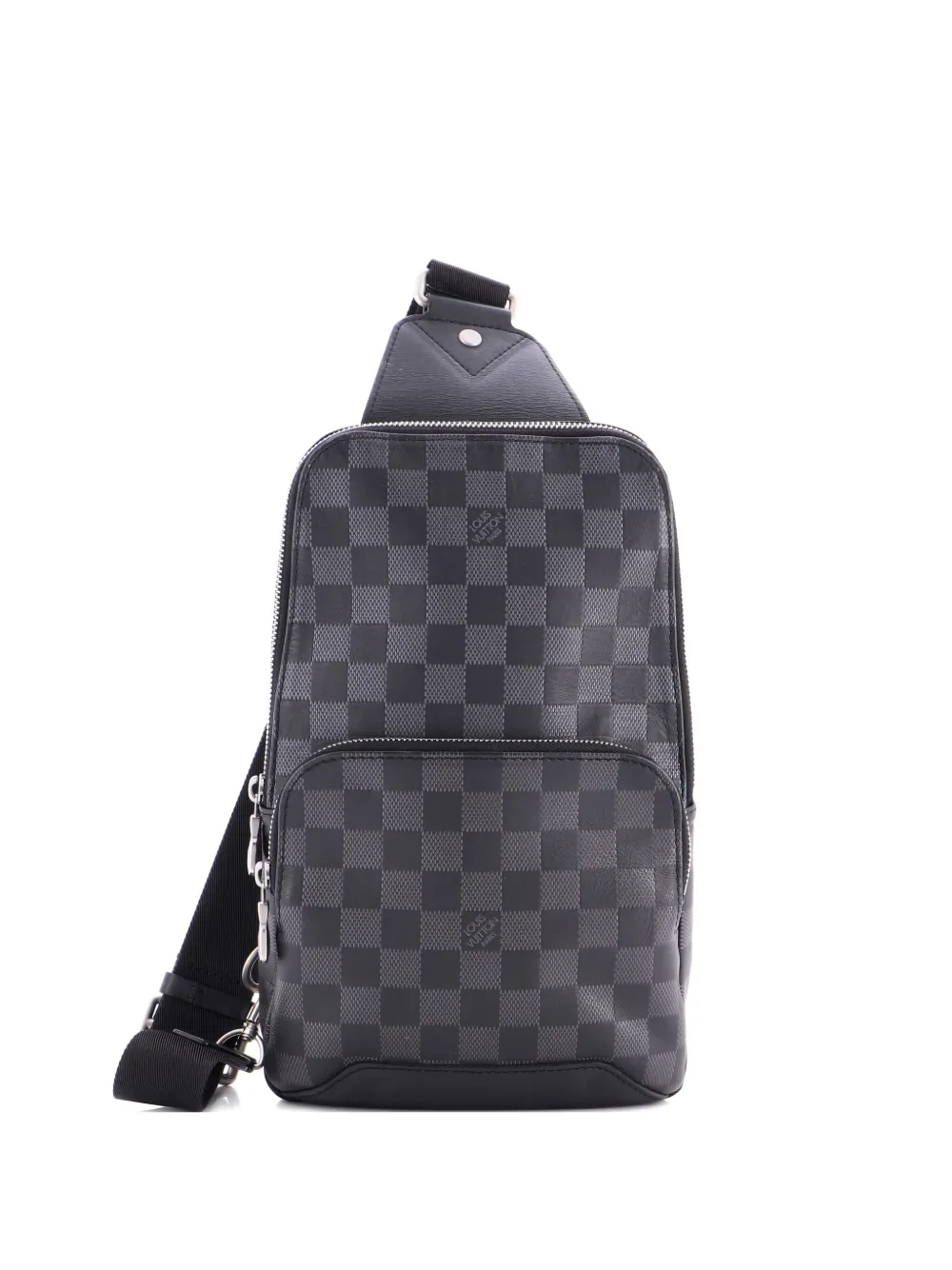 Louis Vuitton Pre-Owned Avenue Sling Bag Damier Graphite crossbody bag - Nero
