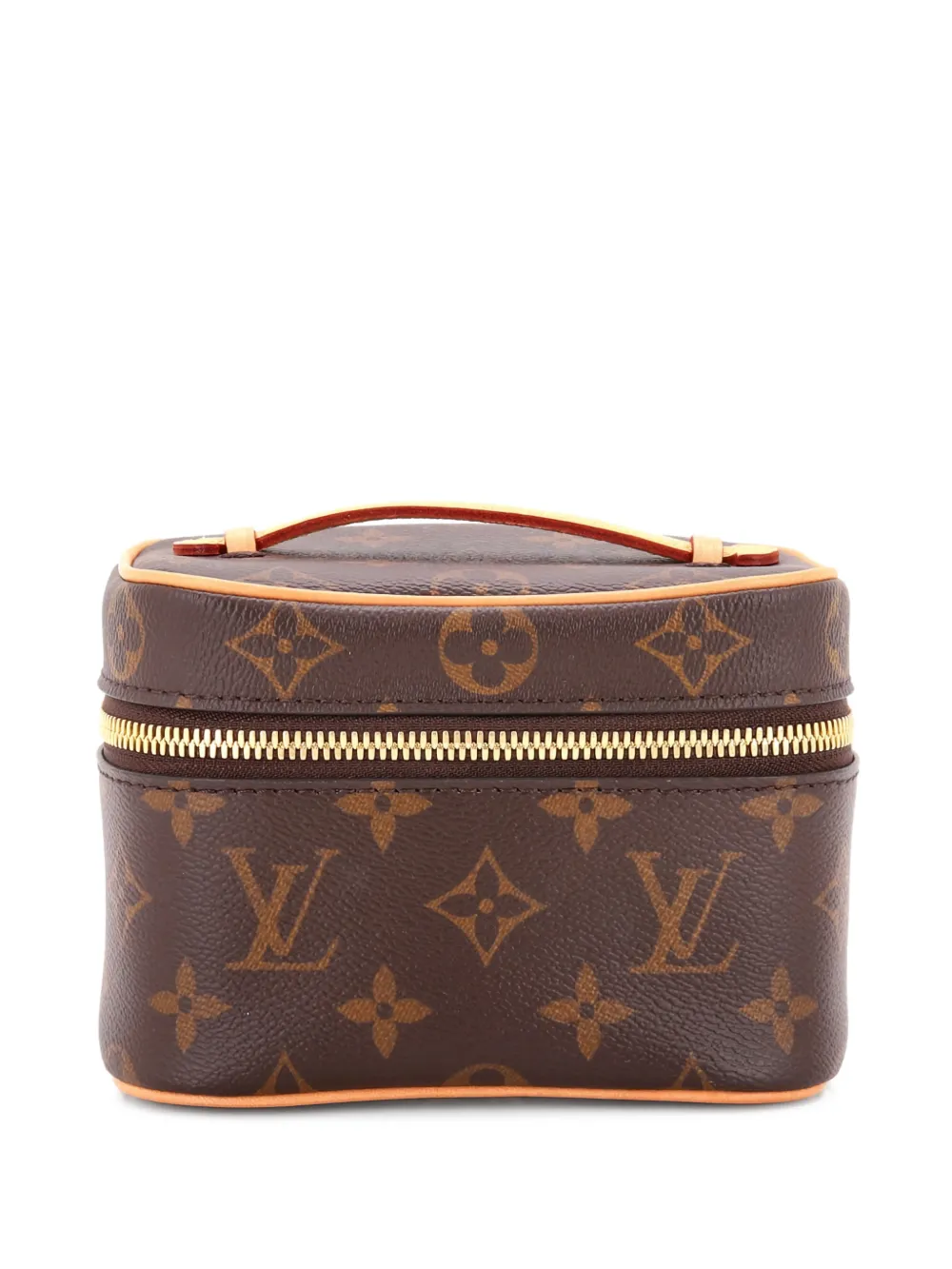 Louis Vuitton Pre-Owned Nice Vanity Case Monogram Canvas Nano pouch | Brown | Image 1