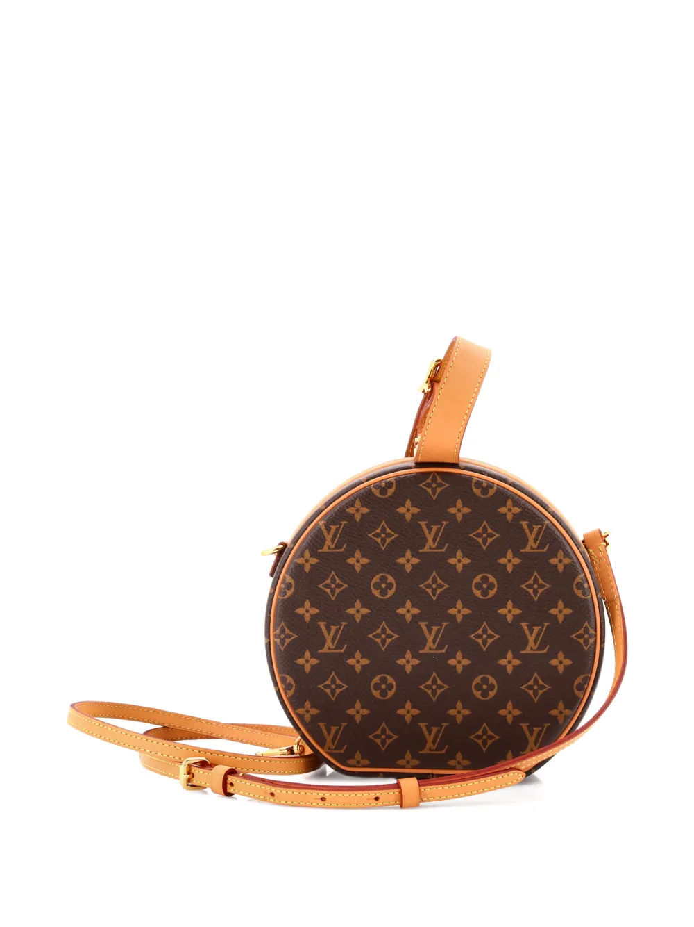 Petite Boite Chapeau Bag Monogram Canvas Crossbody Bag