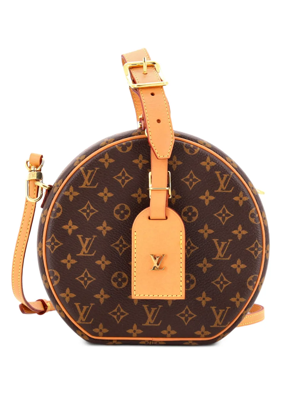 Louis Vuitton Pre-Owned Petite Boite Chapeau Bag Monogram Canvas crossbody bag - Marrone