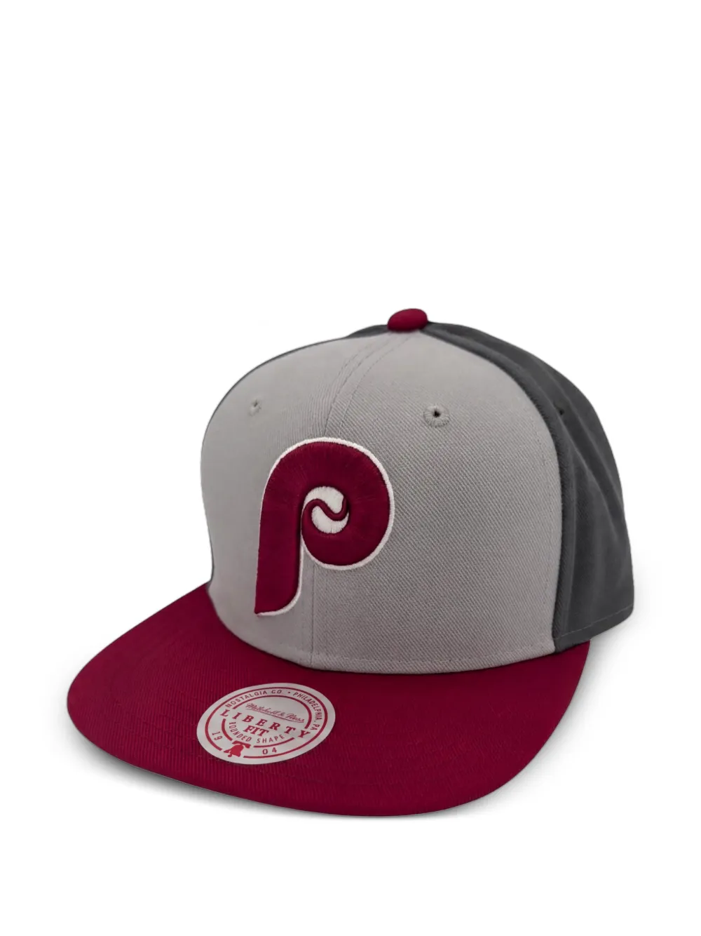 Mitchell & Ness Philadelphia Phillies appliqué hat Grijs
