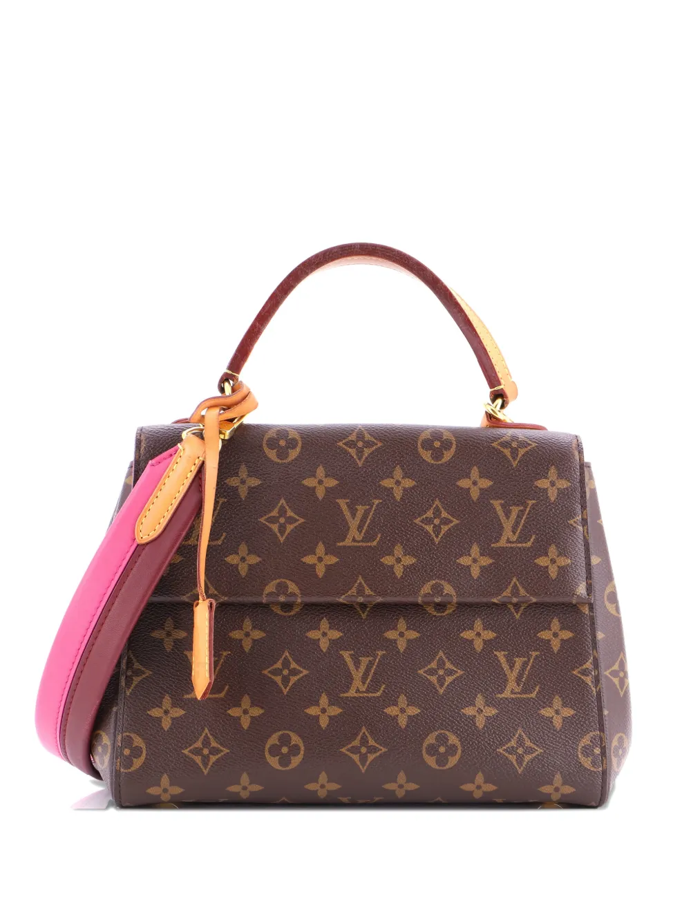Louis Vuitton Pre-Owned Cluny Top Handle Bag Monogram Canvas BB satchel | Brown | Image 1
