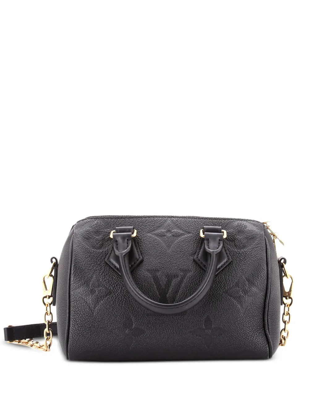 Louis Vuitton Pre-Owned Speedy Bandouliere Bag Monogram Empreinte Giant 20 crossbody bag - Nero