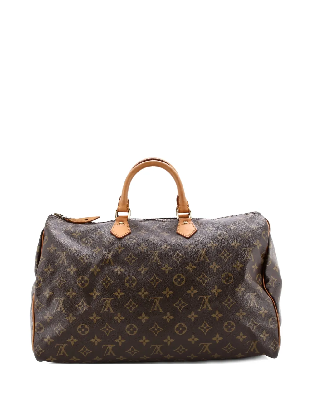 Louis Vuitton Pre-Owned Speedy Handbag Monogram Canvas 40 satchel - Marrone