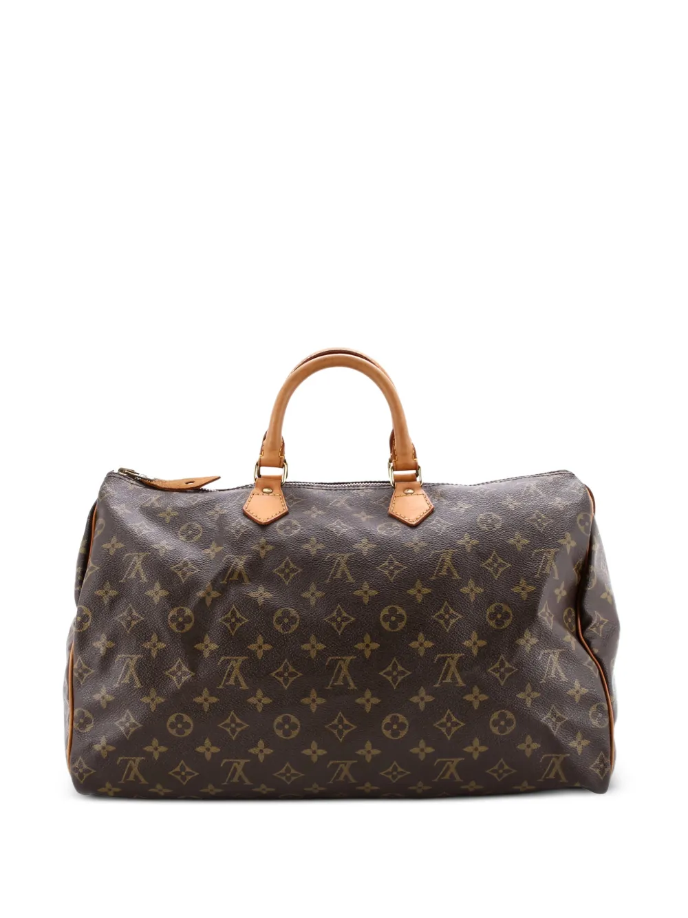 Louis Vuitton Pre-Owned Speedy Handbag Monogram Canvas 40 satchel - Marrone