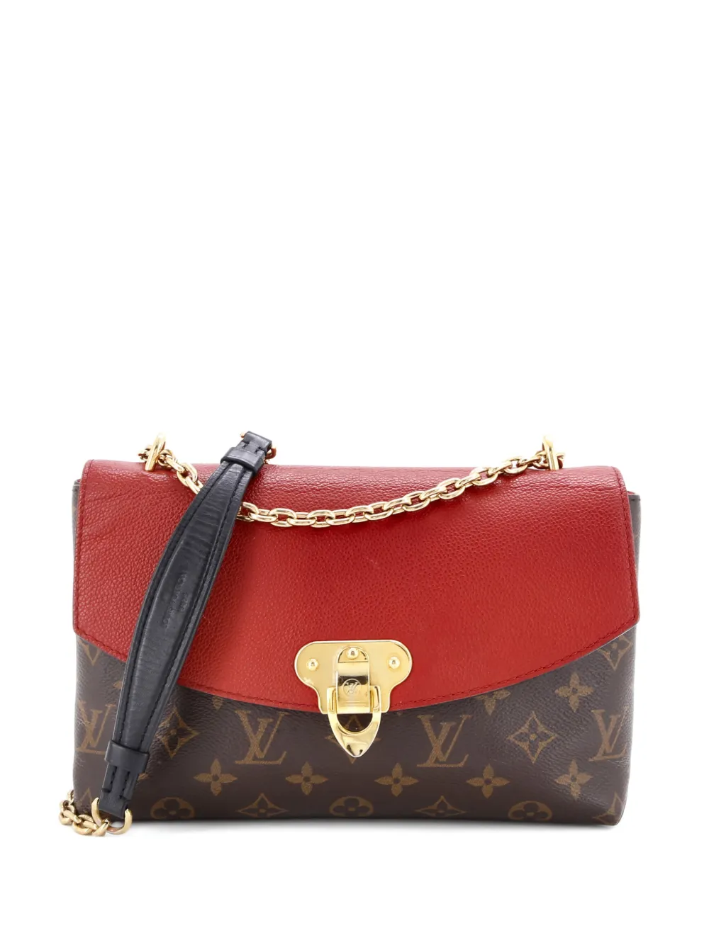 Louis Vuitton Pre-Owned Saint Placide Handbag Monogram Canvas and Leather shoulder bag - Marrone