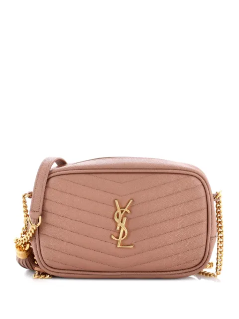 Saint Laurent Pre-Owned LouLou Matelasse Chevron Leather Mini crossbody bag