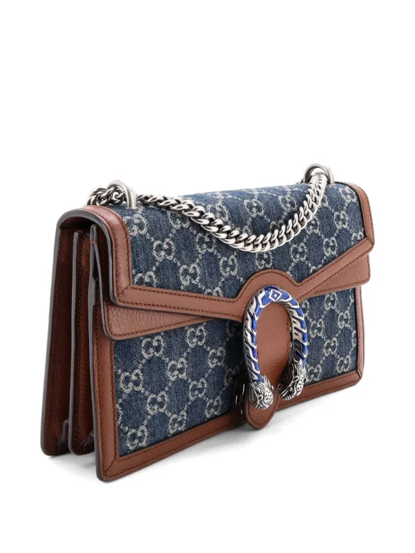 Gucci Pre-Owned ディオニュソス バッグ GG デニム スモール