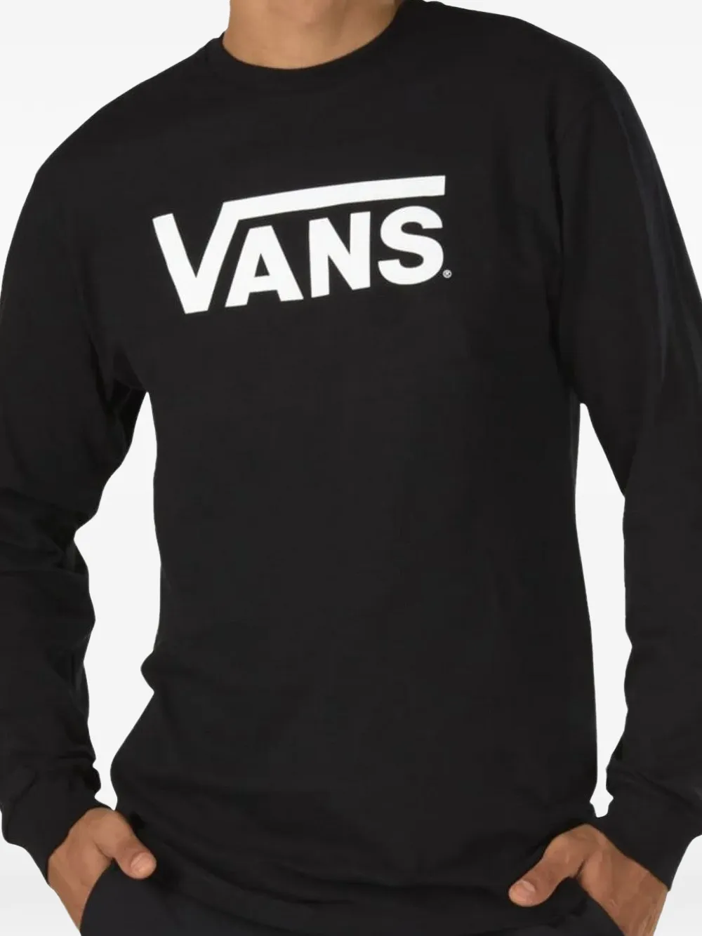 Vans Classic long-sleeve sweatshirt - Zwart