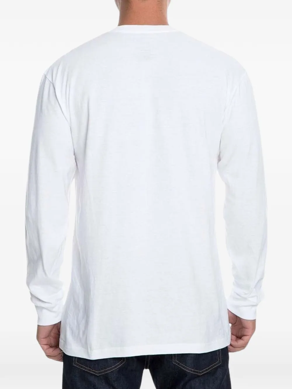 Vans long-sleeve T-shirt - Wit