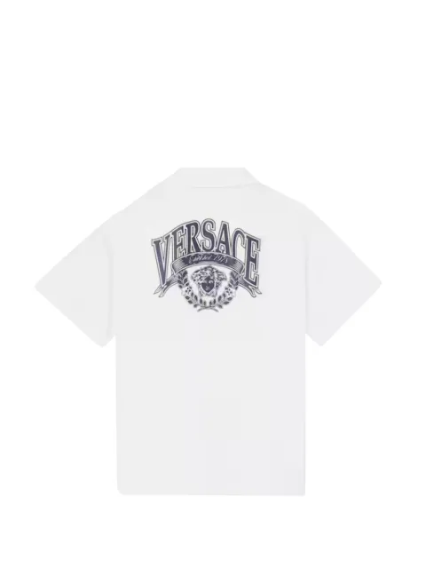 Versace Kids logo-print shirt