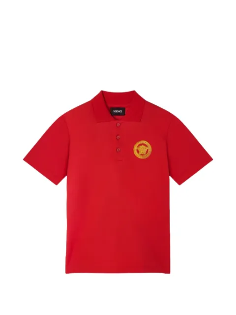 Versace Kids polo à imprimé Medusa