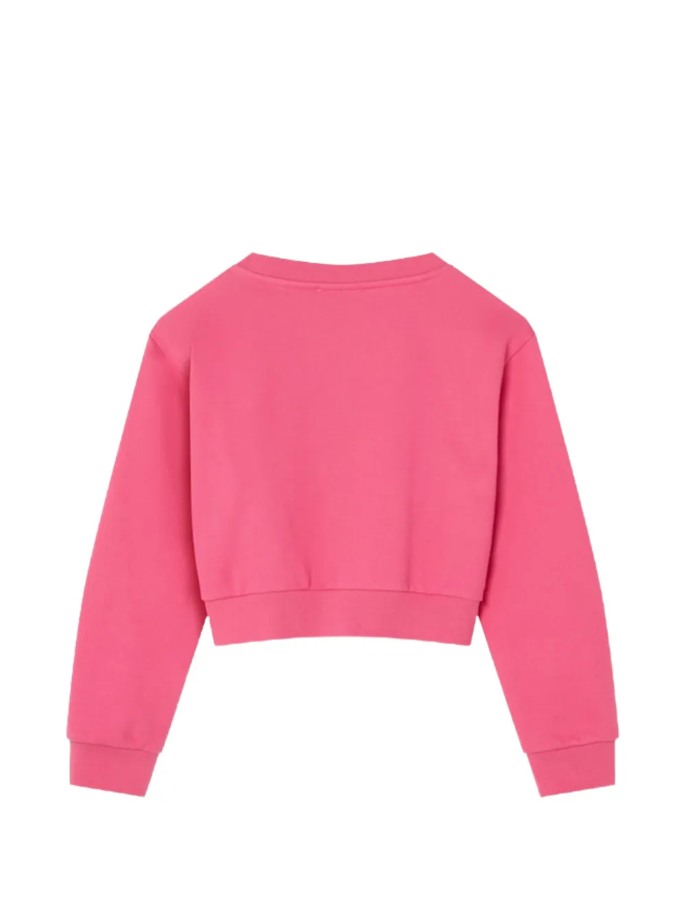 Versace Kids Sweater met logo-applicatie Roze