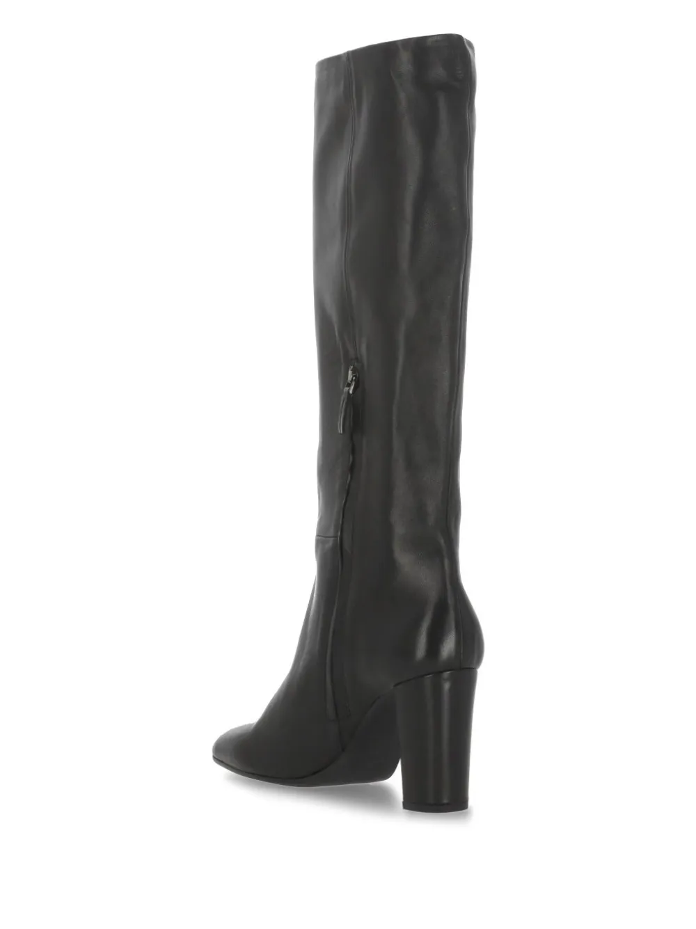 Julie Dee Laarzen met ronde neus Zwart