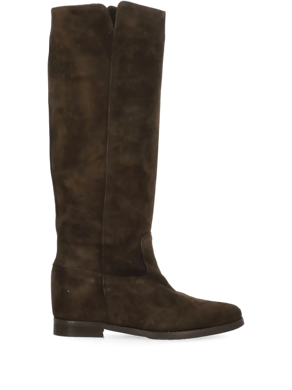 Julie Dee side-vents round-toe boots | Brown | Image 1
