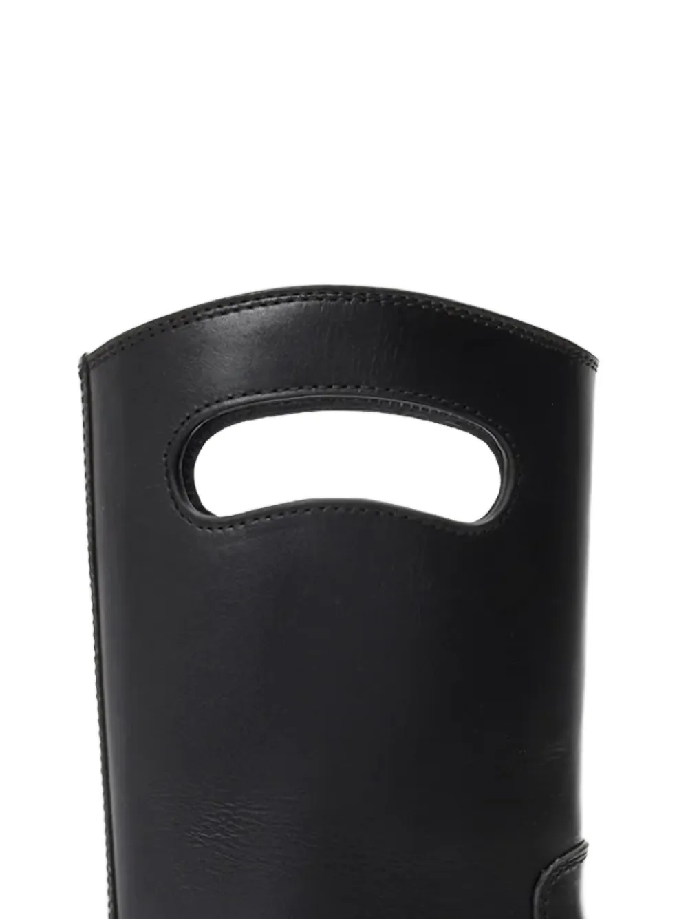 LOEWE Bobby laarzen met uitgesneden zool Zwart