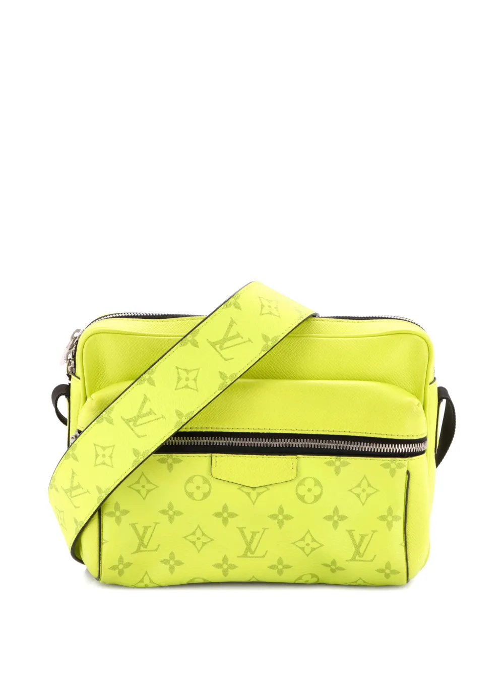Louis Vuitton Pre-Owned Outdoor Messenger Bag Monogram Taigarama crossbody bag - Giallo