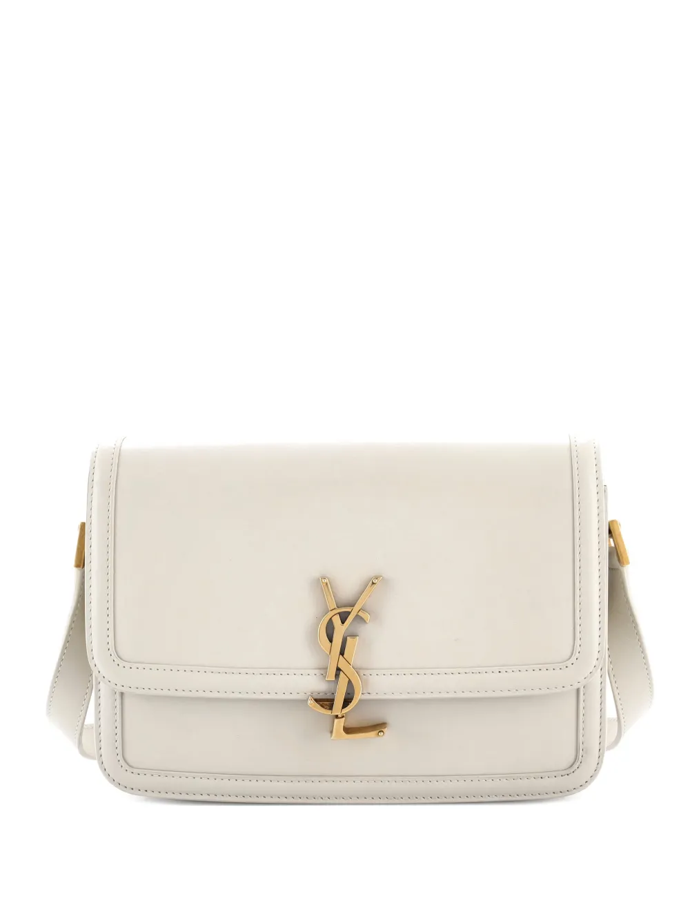 Saint Laurent Pre-Owned Solferino Bag Leather Medium shoulder bag - Toni neutri