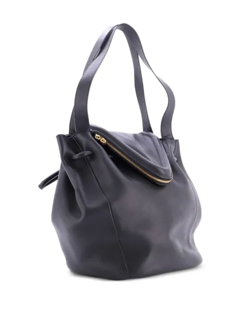 Bottega Veneta Pre-Owned Beak Tote Bag Leather Large shoulder bag