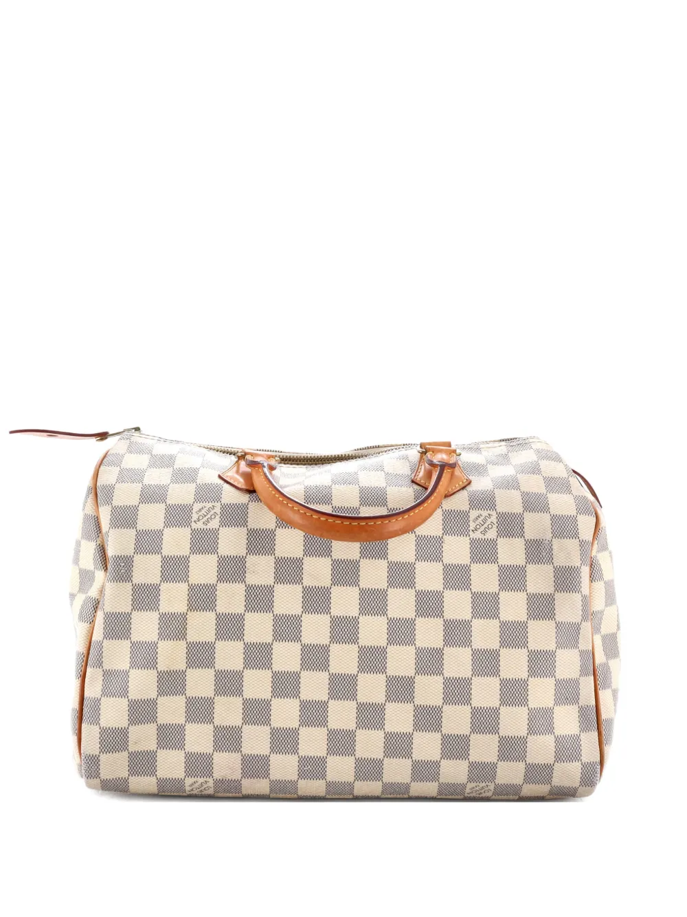 Louis Vuitton Pre-Owned Speedy Handbag Damier 30 satchel - Bianco