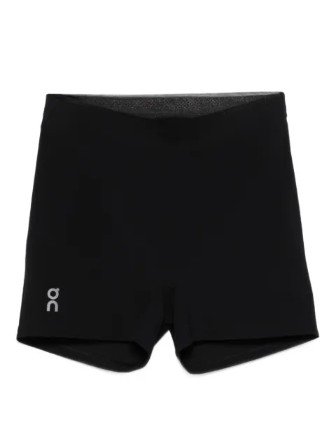 On Running logo-detail shorts