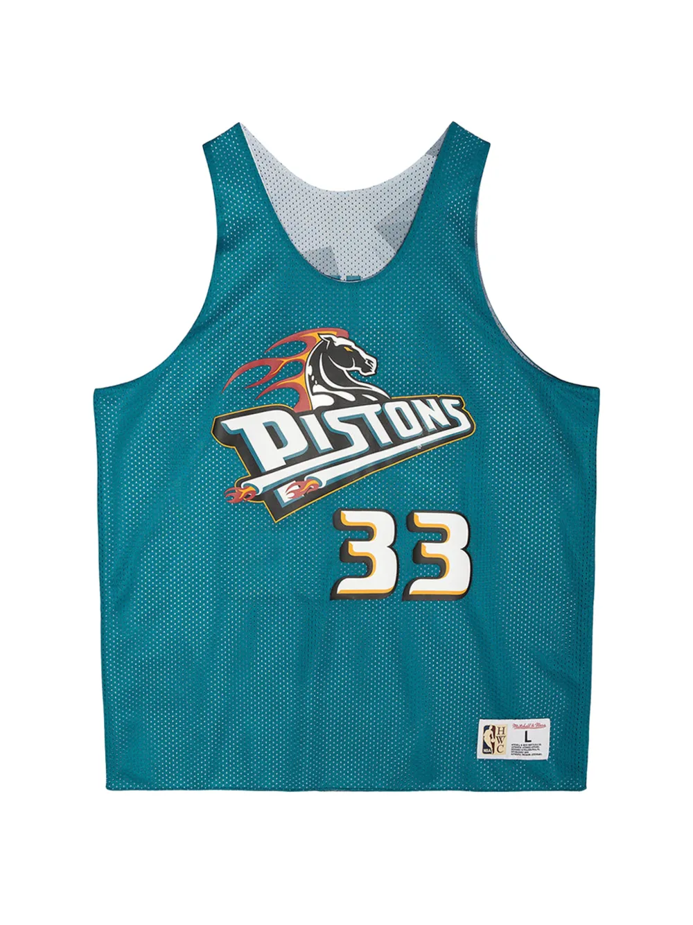 Mitchell & Ness Pistons Grant Hill reversible tank top - Blu