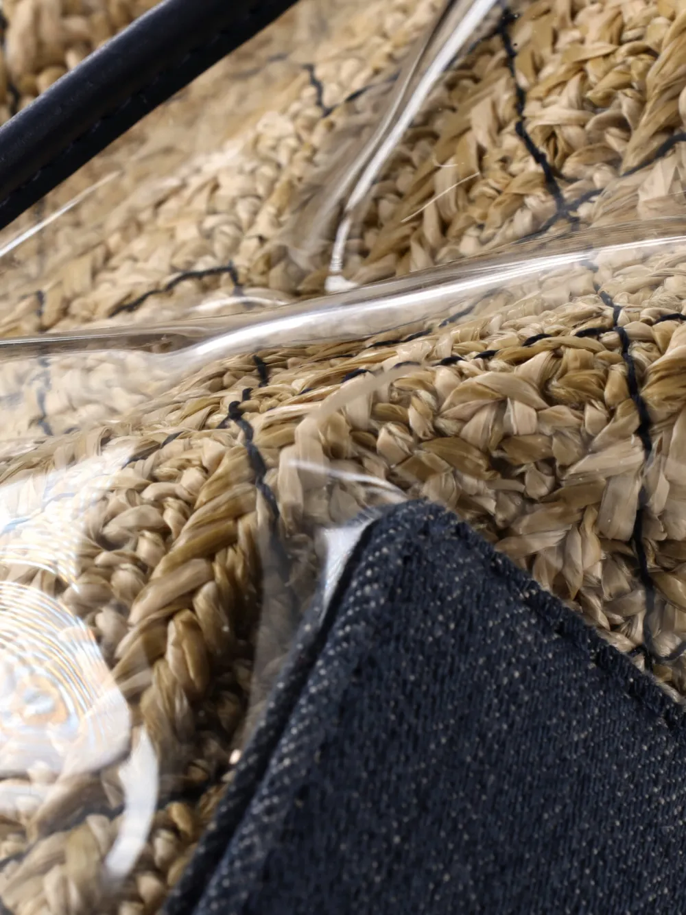 CHANEL Pre-owned 31 Shopping Bag Pvc And Denim Large Tote Bag In Blue