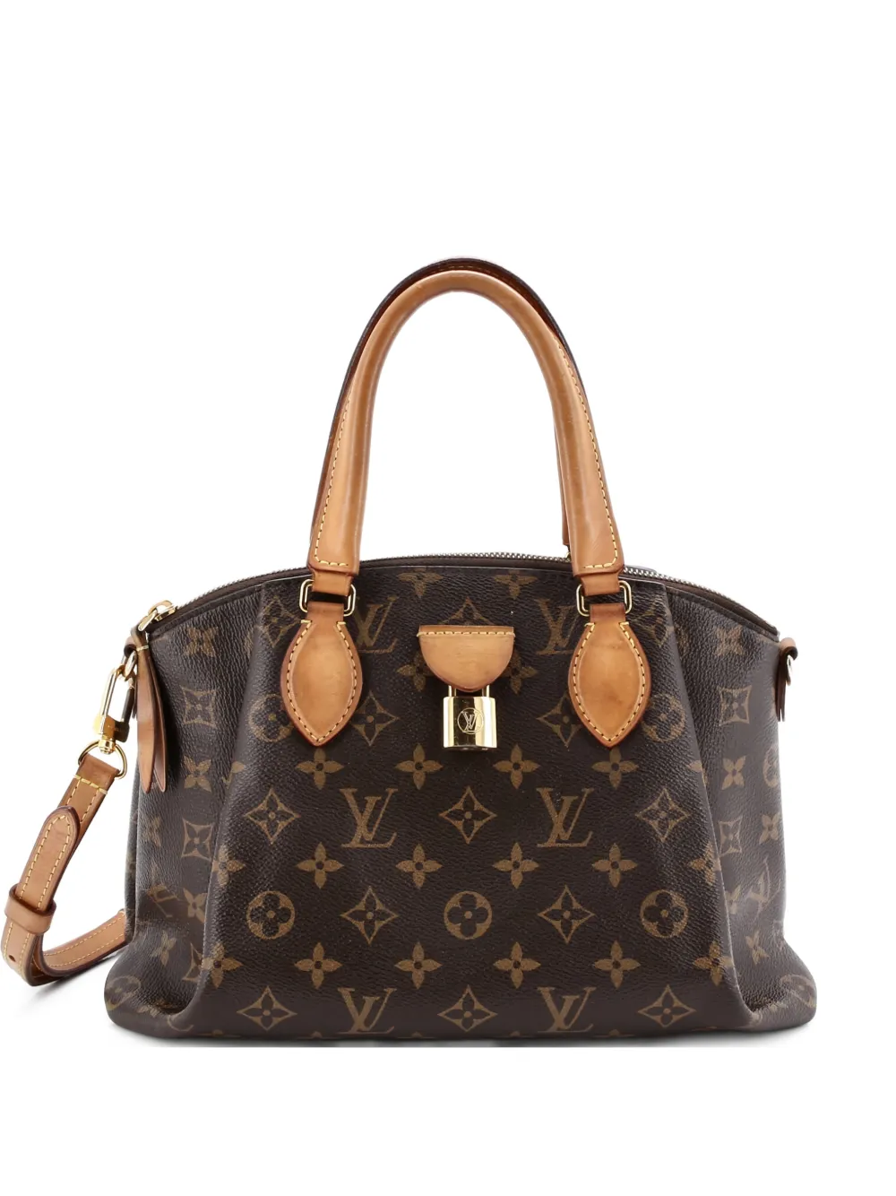 Louis Vuitton Pre-Owned Rivoli Handbag Monogram Canvas PM satchel - Marrone