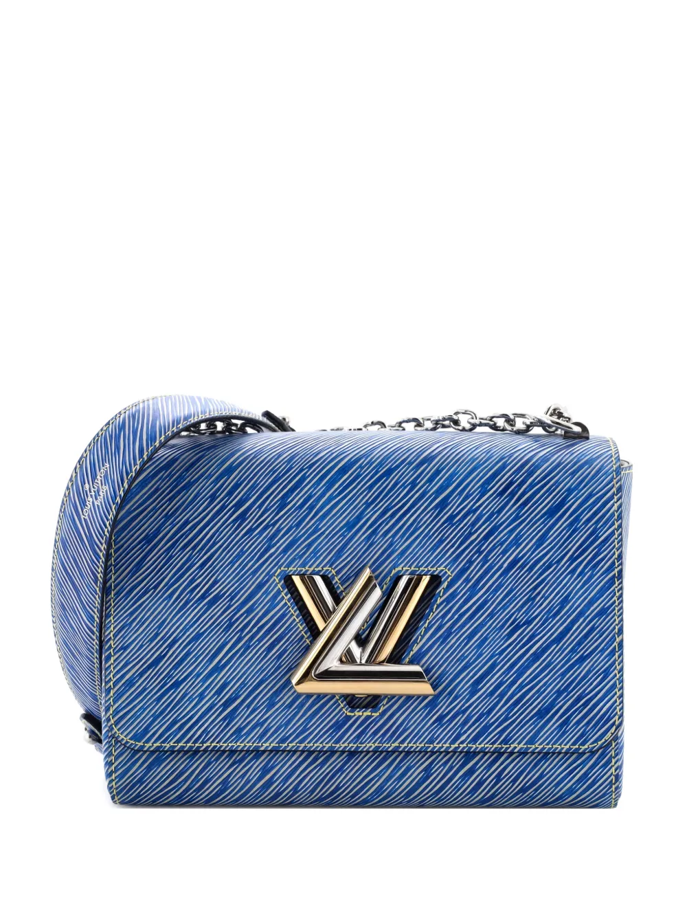 Louis Vuitton Pre-Owned Twist Handbag Epi Leather MM crossbody bag - Blu