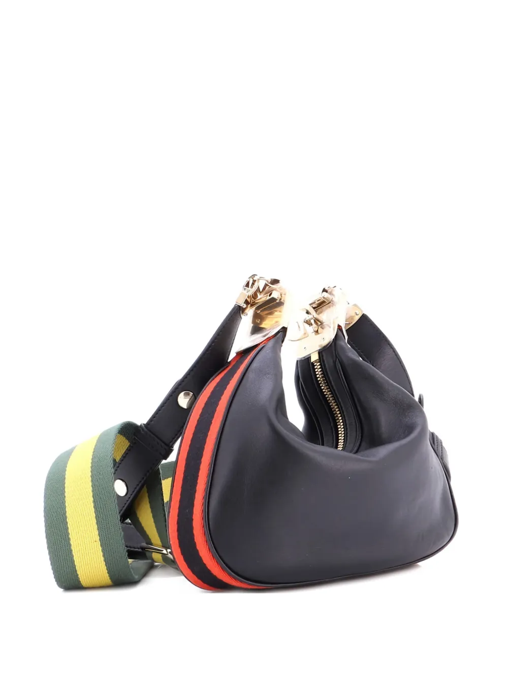 Gucci Pre-Owned Attache Shoulder Bag Leather Small crossbody bag - Nero