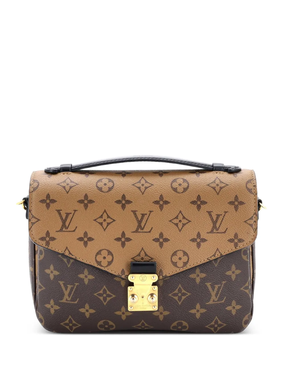Louis Vuitton Pre-Owned Pochette Metis Reverse Monogram Canvas crossbody bag - Braun